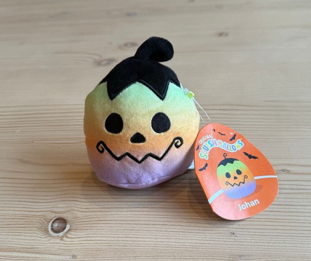 Squishmallows Johan Jack O Lantern Pumpkin Ombre Halloween Plush NWT S4 #1501